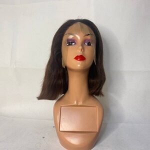Chestnut Brown Mini Frontal Wig 100% Human Hair