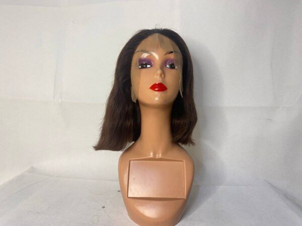 Chestnut Brown Mini Frontal Wig 100% Human Hair
