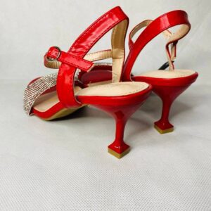 Women Open Toe Mid Heel Sandals